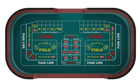 Craps Table Layout Images - Allyw-Getintoit