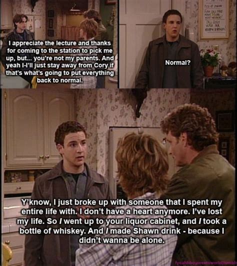 Boy meets world quotes | Boy meets world quotes, Boy meets world, Girl ...