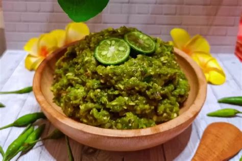 Bukan Sambal Biasa Tapi Sambal Ijo Andaliman Yang Memiliki Rasa Pedas