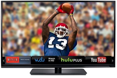 VIZIO 42-inch 1080p 120Hz LED Smart TV with Wi-Fi, streaming apps ...