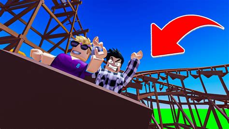 Les Meilleurs Roller Coaster Du Parc Dattraction De Roblox Youtube