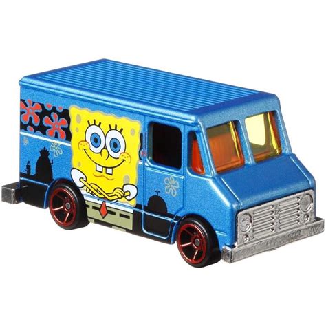 Carrinho Hot Wheels Bob Esponja Van X Shopee Brasil