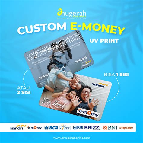 Cetak Emoney Custom Uv Print Anugerah Print