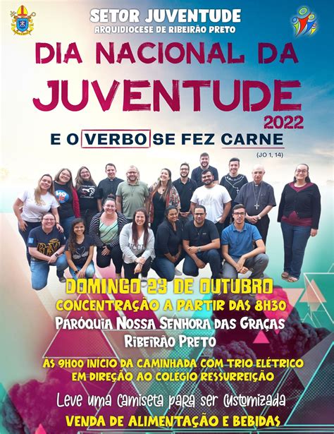 Dia Nacional Da Juventude Arquidiocese De Ribeir O Preto