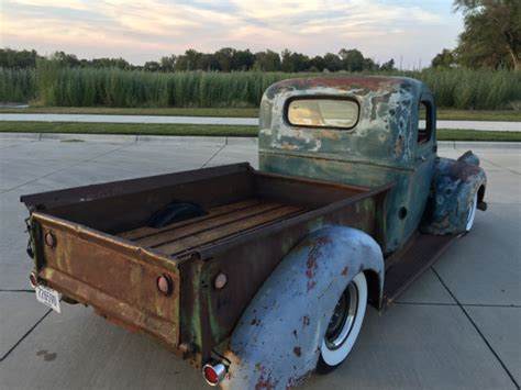 Chevrolet Shop Truck Hot Rod Eco Rod Patina Ton Short Bed Ifs