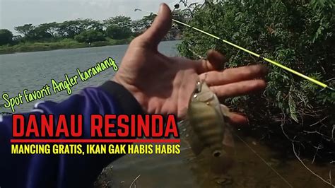 Mancing Danau Resinda Spot Mancing Liar Terbaik Di Karawang YouTube