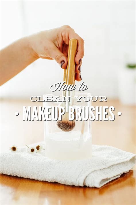 The Best Way to Clean Makeup Brushes + DIY Recipe | How to clean makeup ...