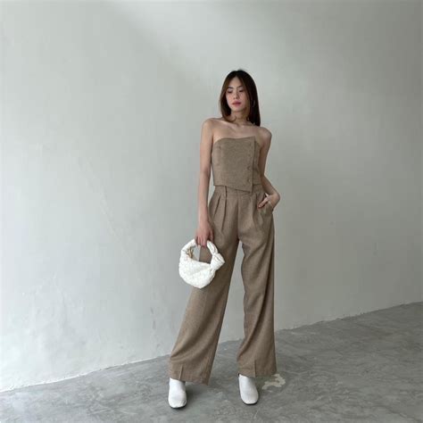 Jual Ghea Hw Culotte Ocha Wear Celana Panjang Cargo Kulot Wanita