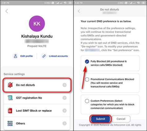 How To Activate Do Not Disturb Dnd On Jio Airtel Vi And Bsnl In