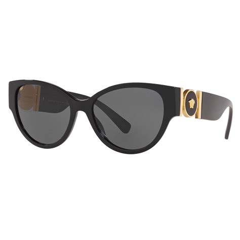 Versace Sunglasses Medusa Medallion Black Sunglasses Versace Eyewear Avvenice