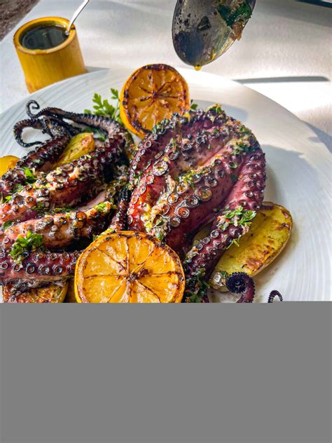 Simple Greek Grilled Octopus Recipe Weekday Pescatarian