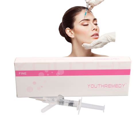 Syringe Hyaluronic Acid Gel Injectable Dermal Filler For Lips Nose