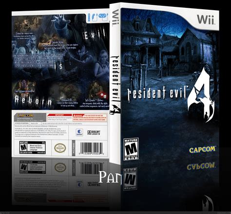 Viewing Full Size Resident Evil 4 Wii Edition Box Cover