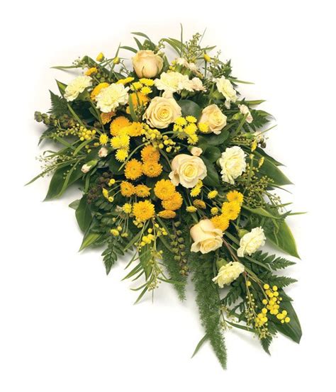 Yellow Single Ended Spray Emma S Florist