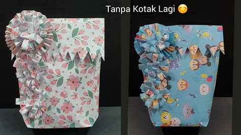 Cara Membungkus Kado Cara Bungkus Kado Kreatif Tanpa Kotak Hadiah T Wrapping Diy T