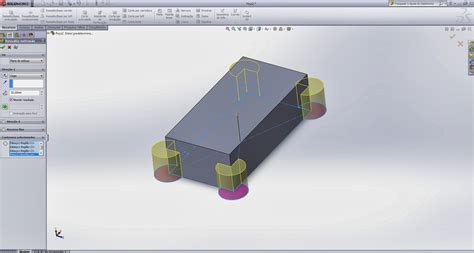 AP Área do Projetista Dica SolidWorks Extrudando Diferentes faces