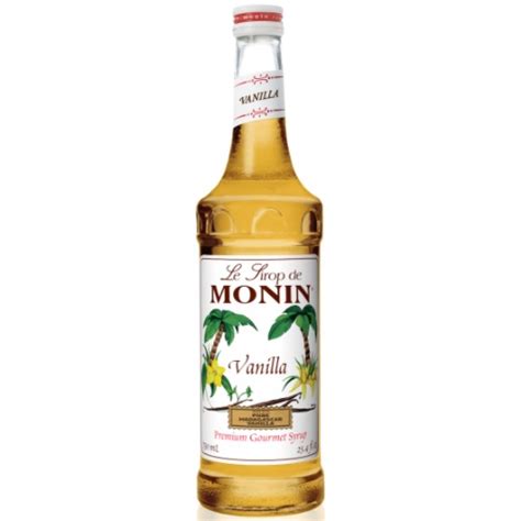 Monin Vanilla Syrup 750ml Continental Canteen Online Ordering