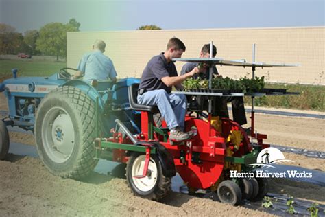 Mechanical Transplanter - Hemp Harvest Works