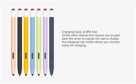 Love Mei Classic Silicone Pencil Case Compatible With Galaxy Tab S6 Lite S Pen Case