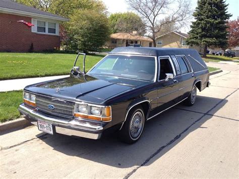 1989 Ford Hearse prior to becoming the 'Veteran Hearse' | Friends of ...