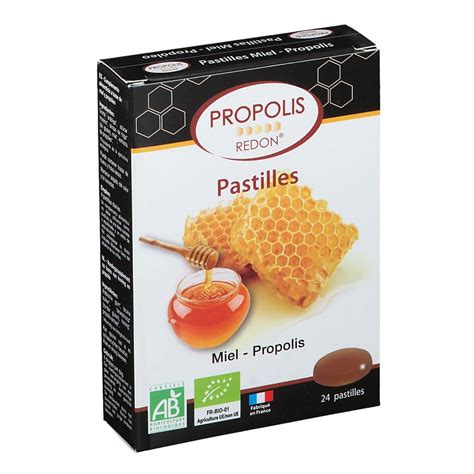 Propolis Redon Pastilles Miel Propolis 24 Pc S Redcare Pharmacie