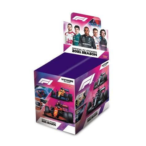 Buy 2021 Topps Formula 1 Sticker Box In Wholesale Online!