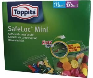 Toppits Mini Zip Verschluss Beutel Ab Januar Preise