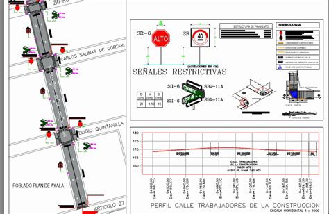 Pavimentaci N De Calle En Autocad Descargar Cad Gratis Kb