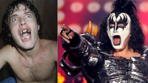 Kiss Gene Simmons Recalls How Pre Fame Acdcs Angus Young Behaved