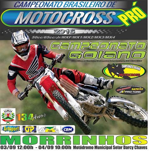 MORRINHOS RECEBE O CAMPEONATO GOIANO E BRASILEIRO DE MOTOCROSS PARA