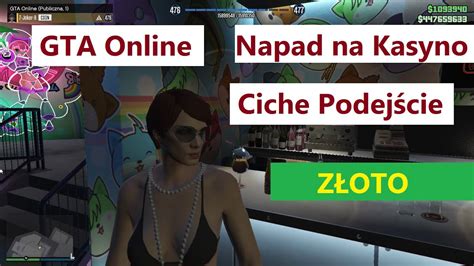 GTA Online Napad na Kasyno Ciche Podejście 2 graczy Złoto