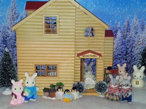 The Red Roofed House Sylvanian Families