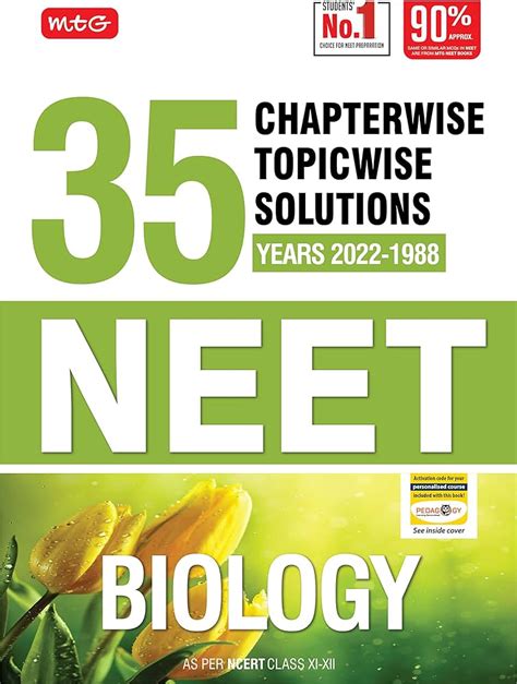 Mtg 35 Years Neet Previous Year Solved Question Papers With 41 Off