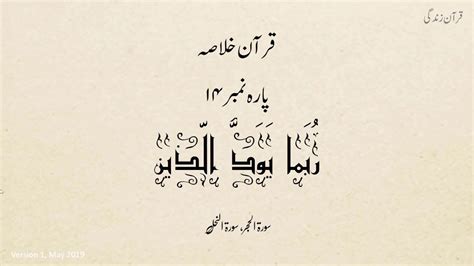 Quran Urdu Khulasa