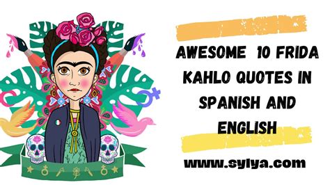 Artstation Frida Kahlo Quotes In Spanish And English