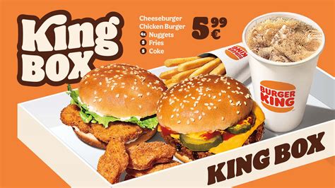 King Box Chicken burger and CheeseBurger | Burger King