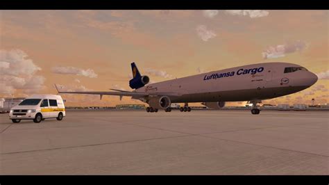 Fsx Lufthansa Cargo Md F Frankfurt To Dakar Vatsim Departure