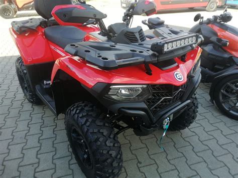 Quad Cf Moto Cforce L Eps Red P Ug Przedni Szybki Monta