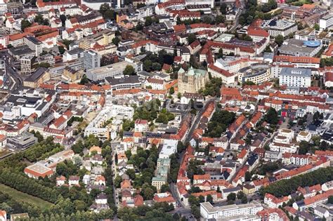 Osnabr Ck Aus Der Vogelperspektive Stadtansicht Vom Innenstadtbereich