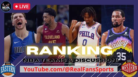 RANKING EVERY NBA TEAM FOR THE 2023-24 SEASON | TIER LIST |LIVE WATCH ...