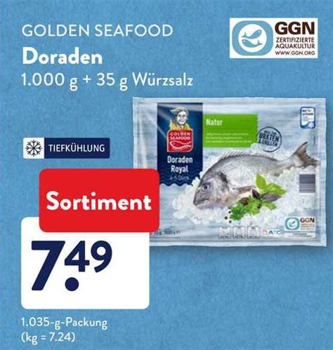 Golden Seafood Doraden Angebot Bei Aldi Sud