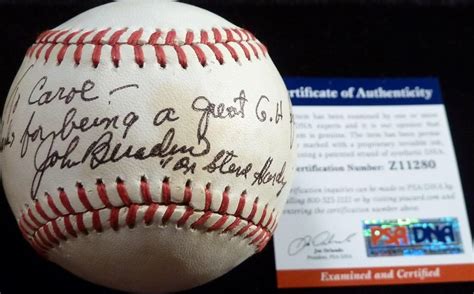 John Johnny Berardino Autographed Signed Nl Chub Feeney Baseball Z