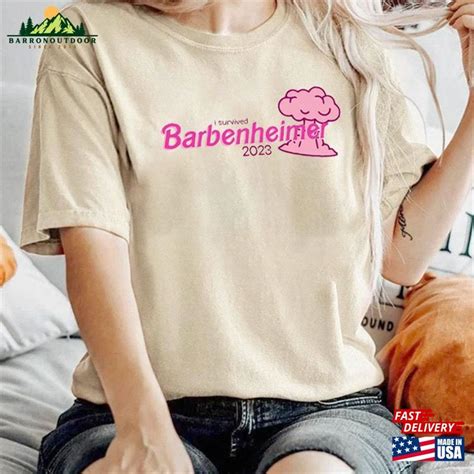 Barbenheimer Vintage 90s Shirt Barbie And Oppenheimer Crewneck