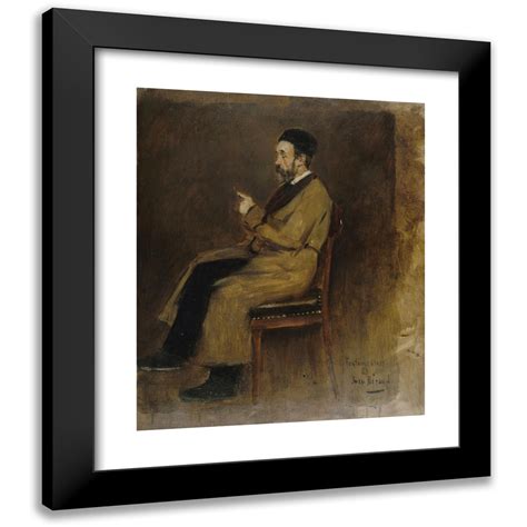 Jean Béraud 12x14 Black Modern Framed Museum Art Print Titled