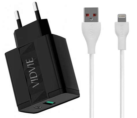 Ładowarka Sieciowa Usb Typ C Kabel Lightning 3a Vidvie Sklep Empikcom