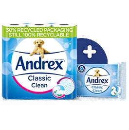 Andrex® Classic Clean Washlets | Products | Andrex®