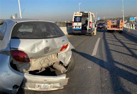 Chocan en puente de la carretera a Coroneo Noticias de Querétaro