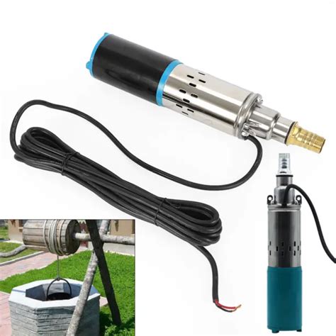 SOLAR SUBMERSIBLE PUMP Deep Well Water DC Pump Stainless Steel 12V DC