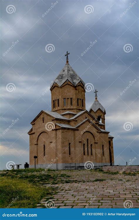 The Armenian Apostolic Church and the Cross Stock Photo - Image of arch, history: 193103902