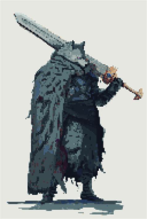 Elden Ring Blaid Pixel Art By Alpceliko On Deviantart